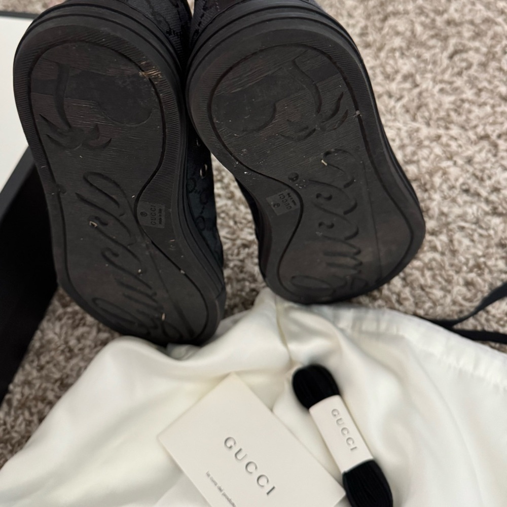 Gucci Black Women's Sneakers - Picture 8 of 10